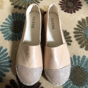 Guess glitter espadrilles 7.5